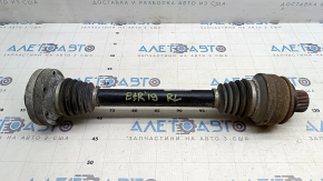 The rear left half shaft of the Audi E-Tron 19-23 is rusty.
