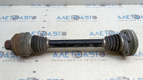 The rear left half shaft of the Audi E-Tron 19-23 is rusty.