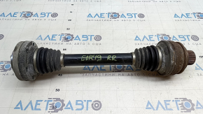 The rear right half shaft of the Audi E-Tron 19-23 is rusty.