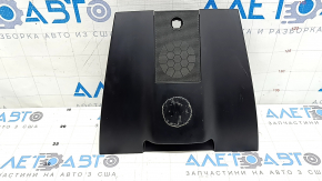 Toyota Camry v50 12-14 black dashboard trim panel for clock, light sensor, speaker, scratches, glued
