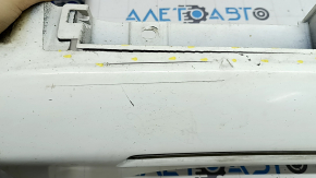 Left threshold for Toyota Camry v50 12-14 usa LE XLE with chrome, white, scratches, scuffs, crack, broken mount