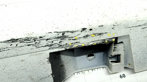 Right threshold Toyota Camry v50 12-14 USA LE XLE with chrome, white, scratches, scuffs, cracks
