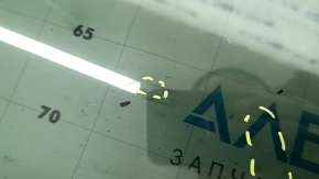 Front right door glass Mercedes C-class W205 15-16 FUYAO, scratches