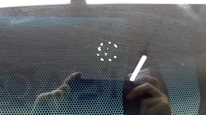 Toyota Camry V50 12-14 USA windshield chipped, air along the edge, sand