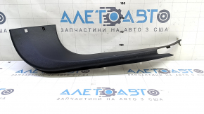 Right tailgate trim for Ford Edge 15-24, black, worn