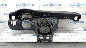 Mercedes C-class W205 15-18 dashboard without projection, black, scratches, needs cleaning