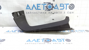 Right tailgate trim for Lincoln MKC 15-19, dark brown, scratches