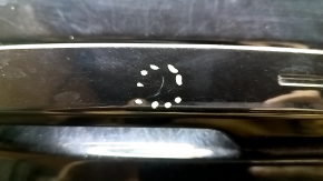 Rear left door assembly Polestar 2 21-25 keyless, backlit, black 019, scratches