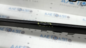Front bumper, bare, Mercedes C-class W205 300/350e/350h/400 15-18, without parking sensors, black, fake, broken fasteners, scratches, dents, crack