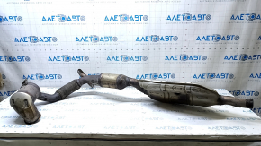 VW Tiguan 18-24 AWD exhaust pipe with catalytic converters and bracket