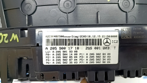 Mercedes C-class W205 300/400 15-18 instrument cluster without projection, 111k, scratches