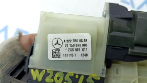 External handle with trunk lid opening button Mercedes C-class W205 15-18 for camera