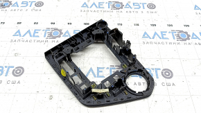 VW Tiguan 18-24 gearshift pad for the Start-Stop button, with 4Motion pad, graphite, scratches