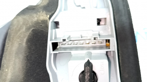 Right headlight Mercedes C-class W205 15-18 halogen, broken glass, cracks, scratches