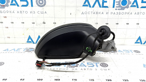Right side mirror assembly VW Tiguan 18-19, 6+2 pins, BSM, turn signal, heated, white, scratches