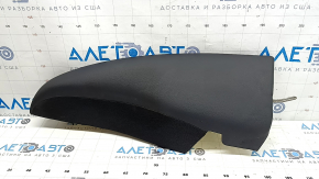 Left rear seat side trim for Mercedes C-class W205 15-18, black leather, scratches