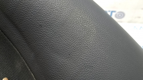 Left rear seat side trim for Mercedes C-class W205 15-18, black leather, scratches