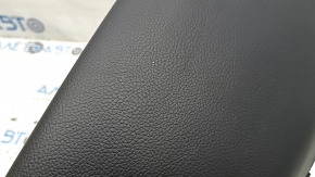 Left rear seat side trim for Mercedes C-class W205 15-18, black leather, scratches
