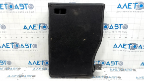 Backrest of the rear row 2 right Mercedes C-class W205 15-18 black leather, perforation, dents, scratches