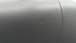 Backrest of the rear row 2 right Mercedes C-class W205 15-18 black leather, perforation, dents, scratches