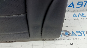 Backrest of the rear row 2 right Mercedes C-class W205 15-18 black leather, perforation, dents, scratches