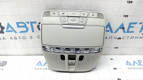 Front headlight assembly for Mercedes C-class W205 15-18, gray, with scratches
