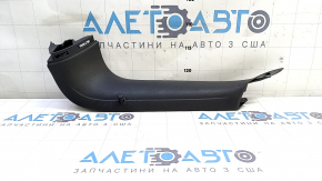 Right trunk door trim for VW Tiguan 09-18, black, worn, broken guide