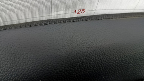 Rear seat cushion, 2nd row, Mercedes C-class W205 15-18, black leather, perforation, dents, scratches