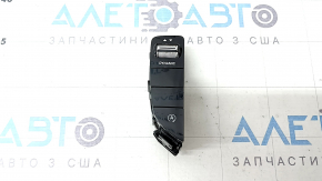 Left center console button block for Mercedes C-class W205 15-21 with autostop deactivation, scratches