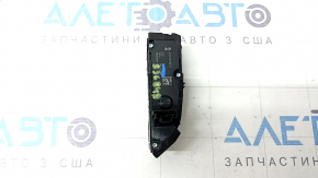 Left center console button block for Mercedes C-class W205 15-21 with autostop deactivation, scratches