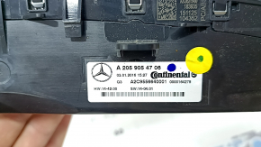 Mercedes C-class W205 15-21 climate control