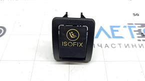 Isofix trim rear right Mercedes C-class W205 15-21 black, yellowed