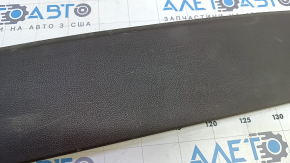 Upper tailgate trim for Lincoln MKC 15-19, dark brown, scratches, plastic turned white