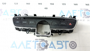 Mercedes C-class W205 15-18 center console button block for the clock, scratches