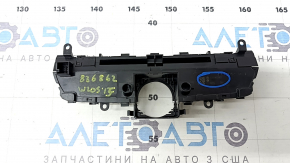 Mercedes C-class W205 15-18 center console button block for the clock, scratches