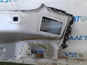 Lincoln MKZ 13-20 rear quarter panel drilled, white UG, rusty