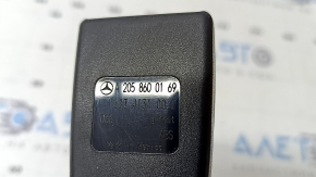 Mercedes C-class W205 15-18 passenger seat belt latch black