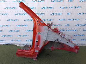 Front quarter right Hyundai Tucson 16-18 orange, with central pillar