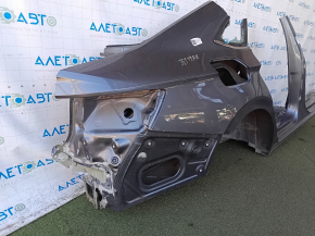 Quarter wing rear right VW Jetta 19-24 sawed off, with B-pillar, graphite, butts