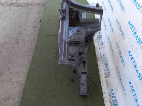 Front right quarter of a 19-24 VW Jetta sawed off, graphite