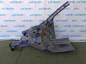 Front right quarter of a 19-24 VW Jetta sawed off, graphite