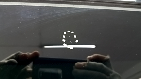 Front panoramic view mirror assembly for Mercedes C-class W205 15-21, gray curtain, sand, painted front trim, needs cleaning
