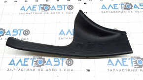 Rear left inner door sill trim for Mercedes C-class W205 15-18, black, scratches