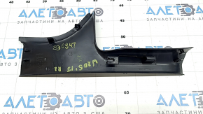 Rear left inner door sill trim for Mercedes C-class W205 15-18, black, scratches