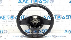 VW Tiguan 18-21 steering wheel, black leather, scratches