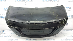 Mercedes C-class W205 15-18 aluminum trunk lid, black 040, dents, bumps, debris under the paint, streaks