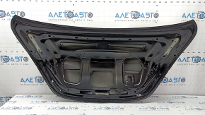 Mercedes C-class W205 15-18 aluminum trunk lid, black 040, dents, bumps, debris under the paint, streaks