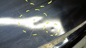 Mercedes C-class W205 15-18 aluminum trunk lid, black 040, dents, bumps, debris under the paint, streaks