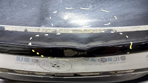 Mercedes C-class W205 15-18 aluminum trunk lid, black 040, dents, bumps, debris under the paint, streaks