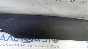 Left trunk door trim for a VW Beetle 12-19, black, scratches, scuffs